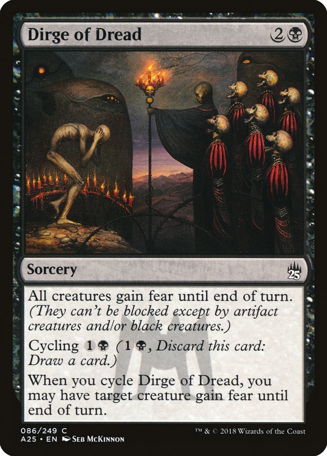 Dirge of Dread [Masters 25] | Webway Games