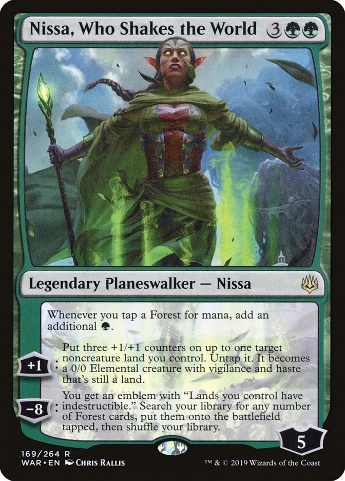 Nissa, Who Shakes the World [War of the Spark] | Webway Games