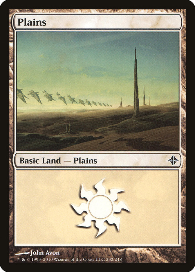 Plains (#232) [Rise of the Eldrazi] | Webway Games