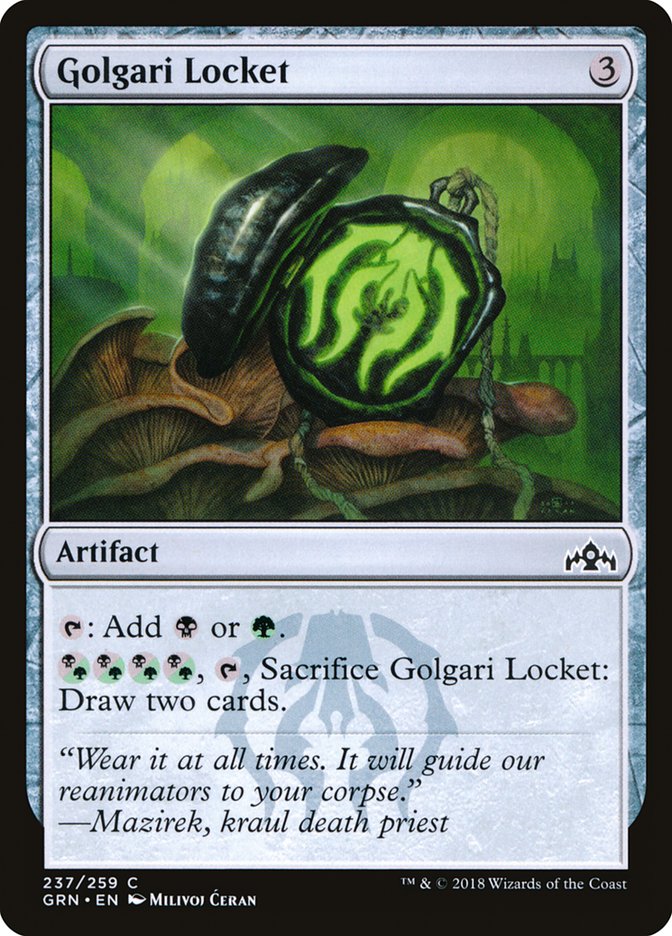 Golgari Locket [Guilds of Ravnica] | Webway Games