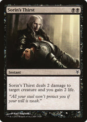 Sorin's Thirst [Duel Decks: Sorin vs. Tibalt] | Webway Games