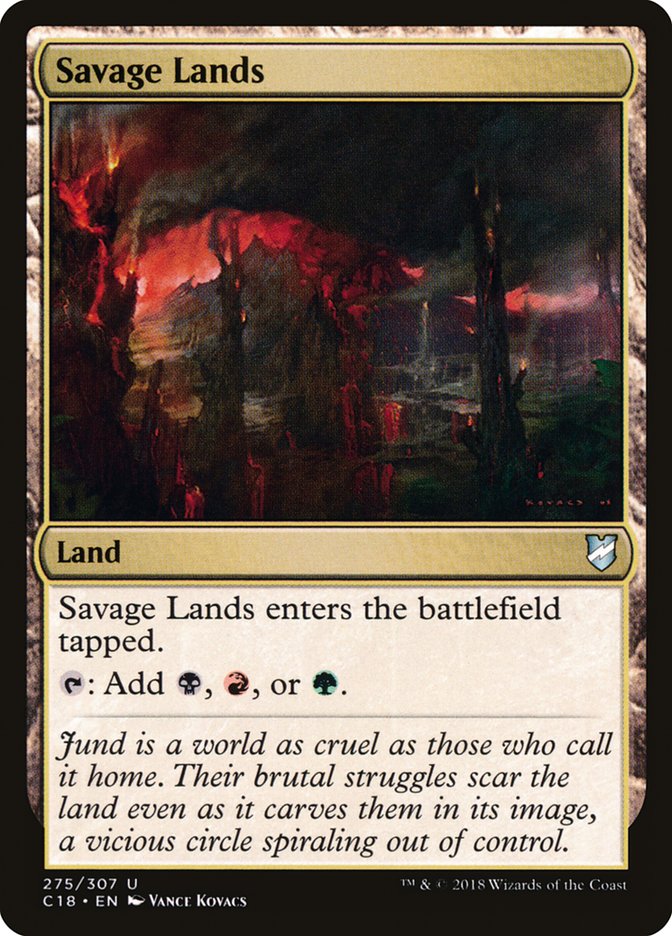Savage Lands [Commander 2018] | Webway Games
