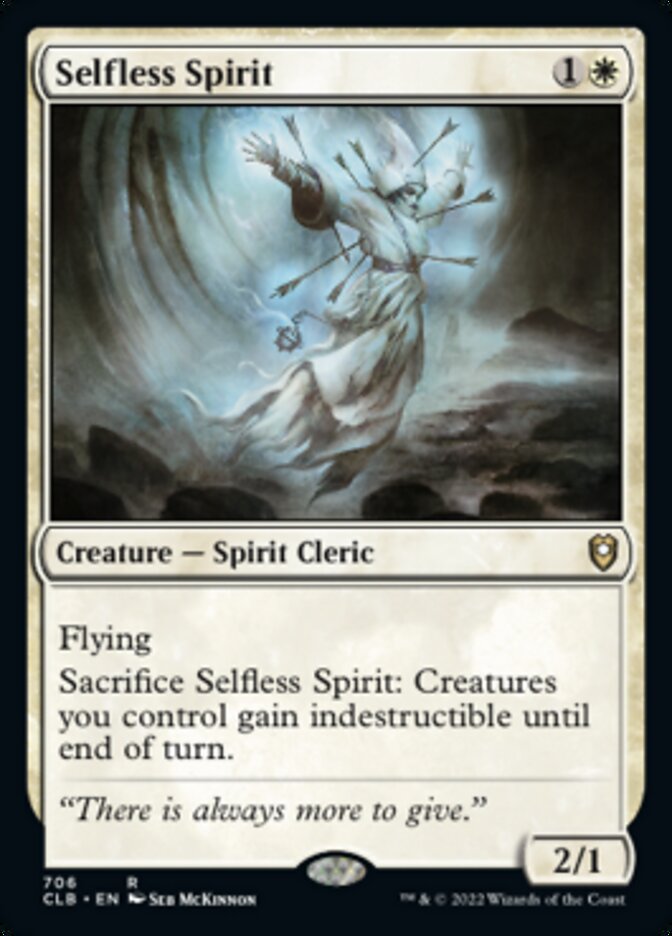 Selfless Spirit [Commander Legends: Battle for Baldur's Gate] | Webway Games