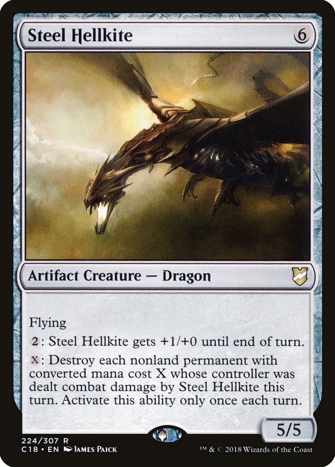Steel Hellkite [Commander 2018] | Webway Games