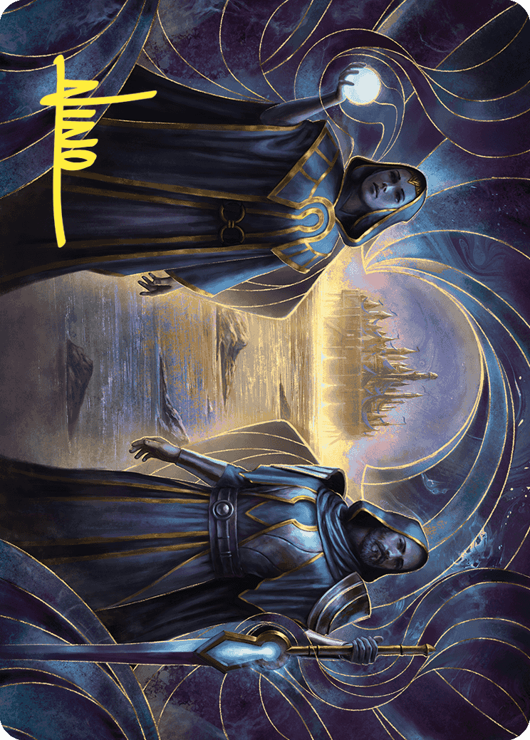 Court of Vantress Art Card (Gold-Stamped Signature) [Wilds of Eldraine Art Series] | Webway Games