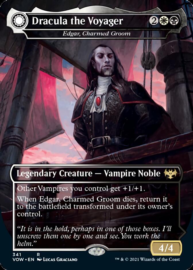 Edgar, Charmed Groom // Edgar Markov's Coffin - Dracula the Voyager // Casket of Native Earth [Innistrad: Crimson Vow] | Webway Games