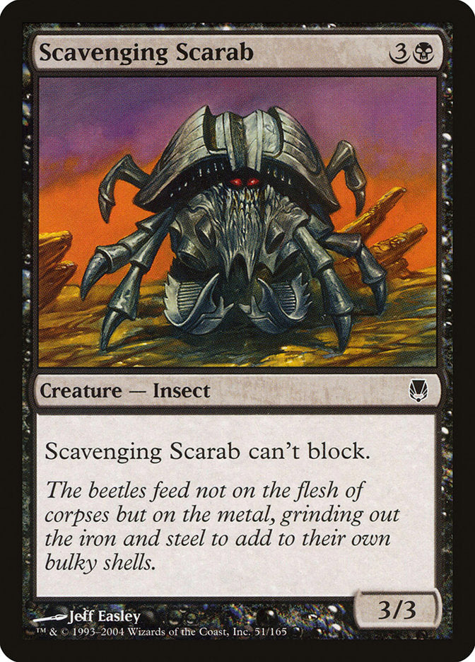 Scavenging Scarab [Darksteel] | Webway Games