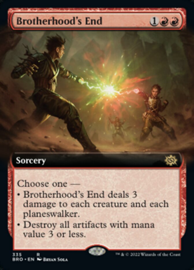 Brotherhood's End (Extended Art) [The Brothers' War] | Webway Games