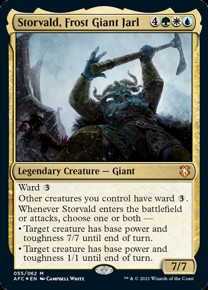 Storvald, Frost Giant Jarl [Dungeons & Dragons: Adventures in the Forgotten Realms Commander] | Webway Games