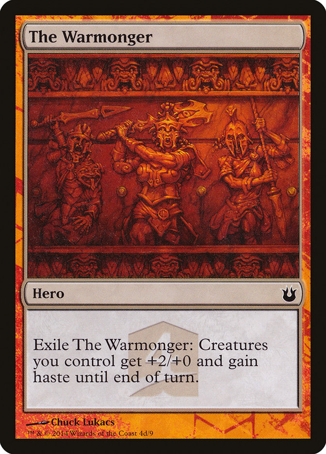The Warmonger [Born of the Gods Hero's Path] | Webway Games
