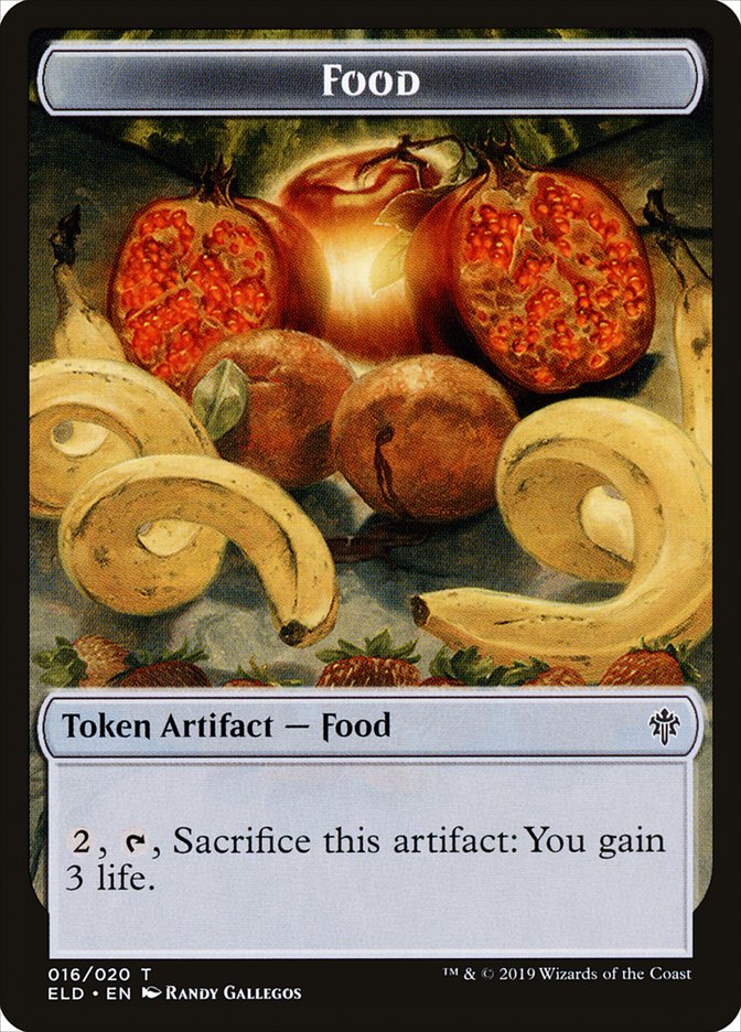 Food (016/020) [Throne of Eldraine Tokens] | Webway Games