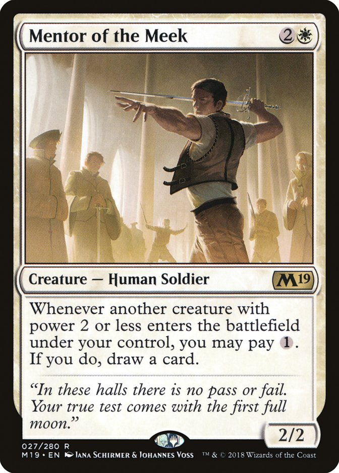 Mentor of the Meek [Core Set 2019] | Webway Games