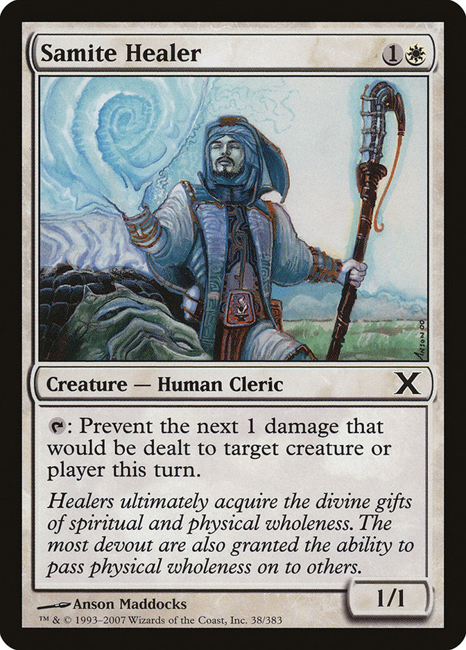 Samite Healer [Tenth Edition] | Webway Games