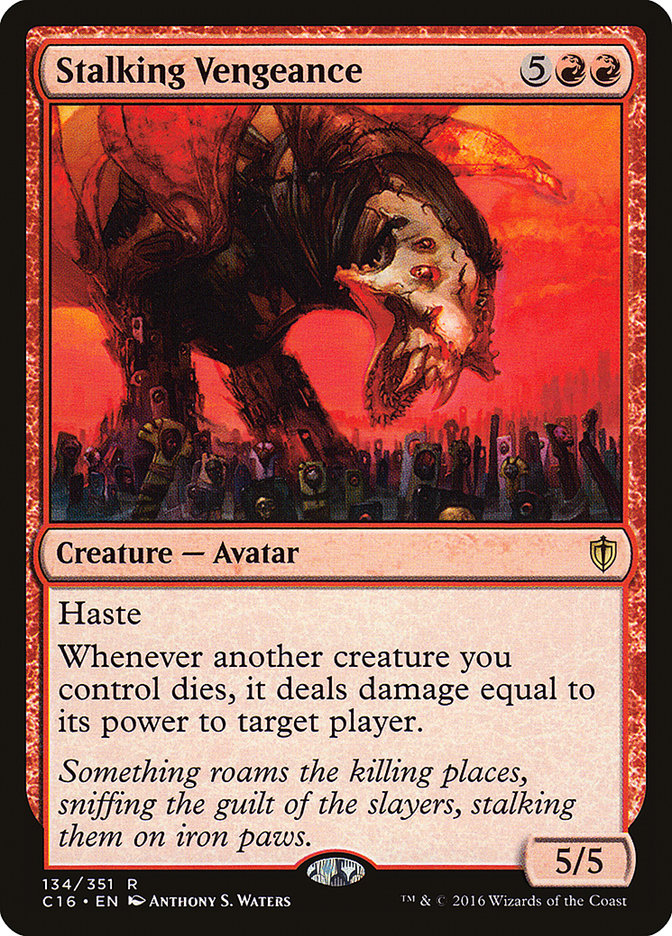 Stalking Vengeance [Commander 2016] | Webway Games