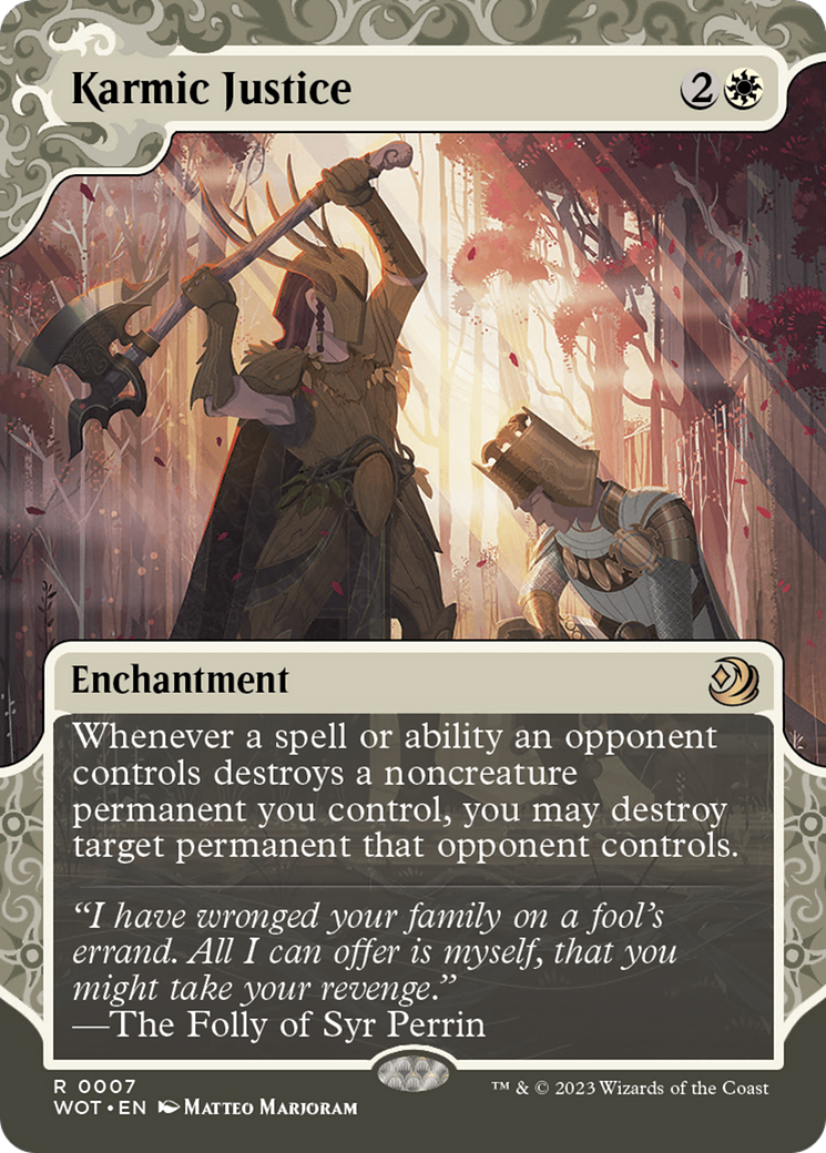Karmic Justice [Wilds of Eldraine: Enchanting Tales] | Webway Games