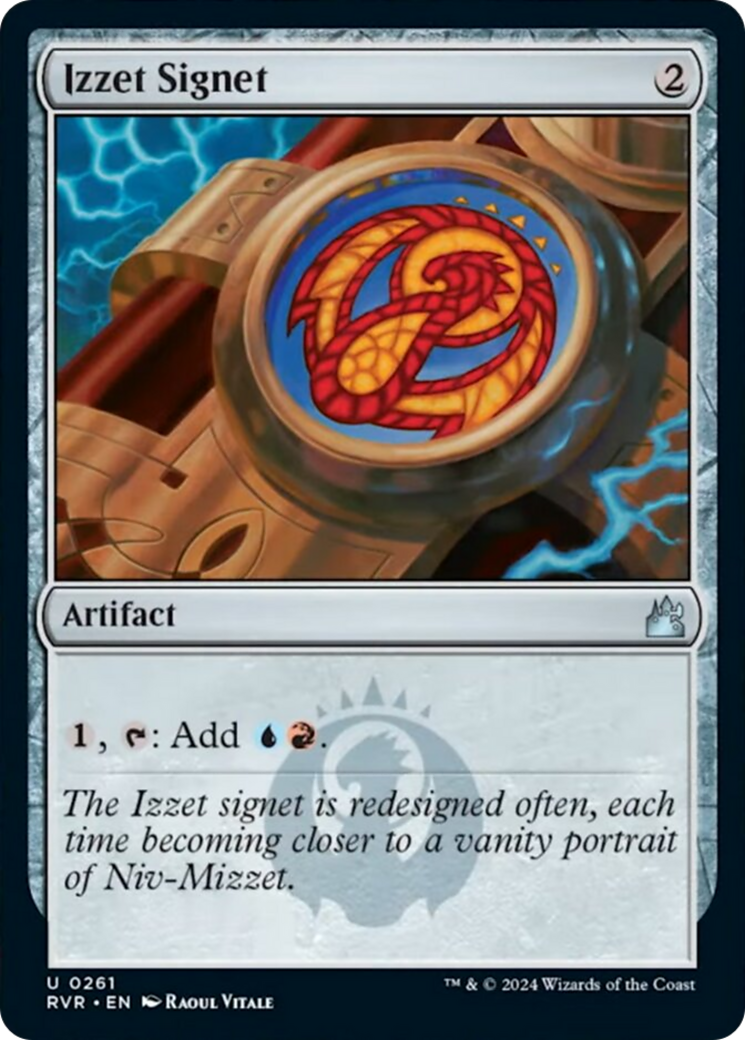 Izzet Signet [Ravnica Remastered] | Webway Games