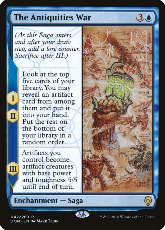 The Antiquities War (Promo Pack) [Dominaria Promos] | Webway Games