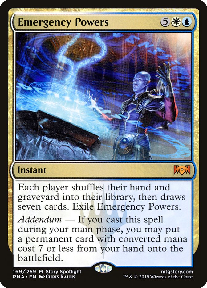 Emergency Powers [Ravnica Allegiance] | Webway Games
