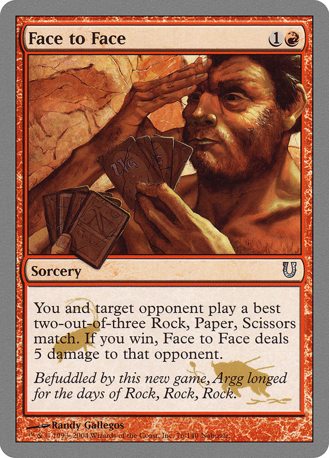 Face to Face [Unhinged] | Webway Games