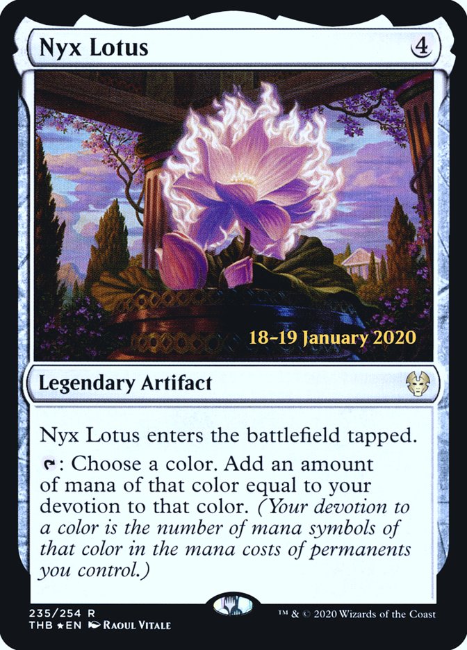 Nyx Lotus [Theros Beyond Death Prerelease Promos] | Webway Games