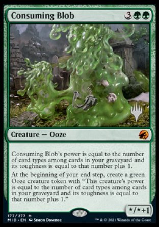 Consuming Blob (Promo Pack) [Innistrad: Midnight Hunt Promos] | Webway Games
