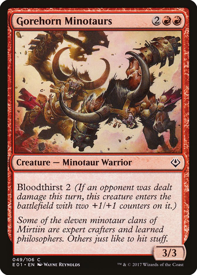 Gorehorn Minotaurs [Archenemy: Nicol Bolas] | Webway Games