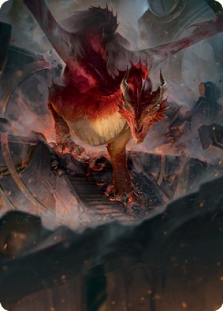 Red Dragon Art Card [Dungeons & Dragons: Adventures in the Forgotten Realms Art Series] | Webway Games
