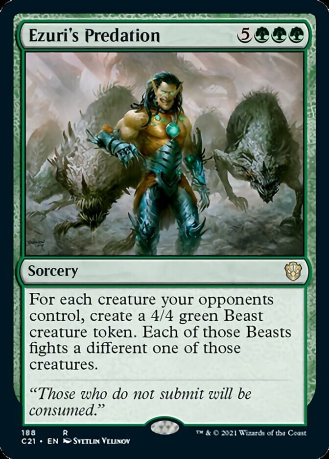 Ezuri's Predation [Commander 2021] | Webway Games