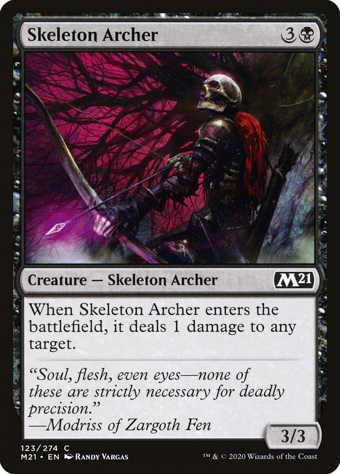 Skeleton Archer [Core Set 2021] | Webway Games