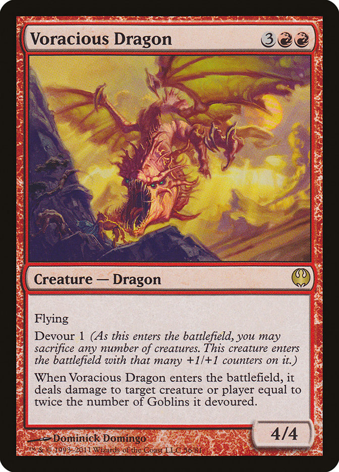 Voracious Dragon [Duel Decks: Knights vs. Dragons] | Webway Games