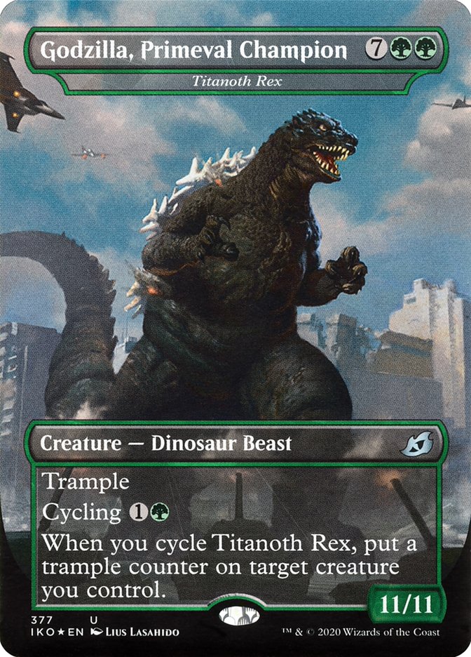 Titanoth Rex - Godzilla, Primeval Champion (Godzilla Series) [Ikoria: Lair of Behemoths] | Webway Games