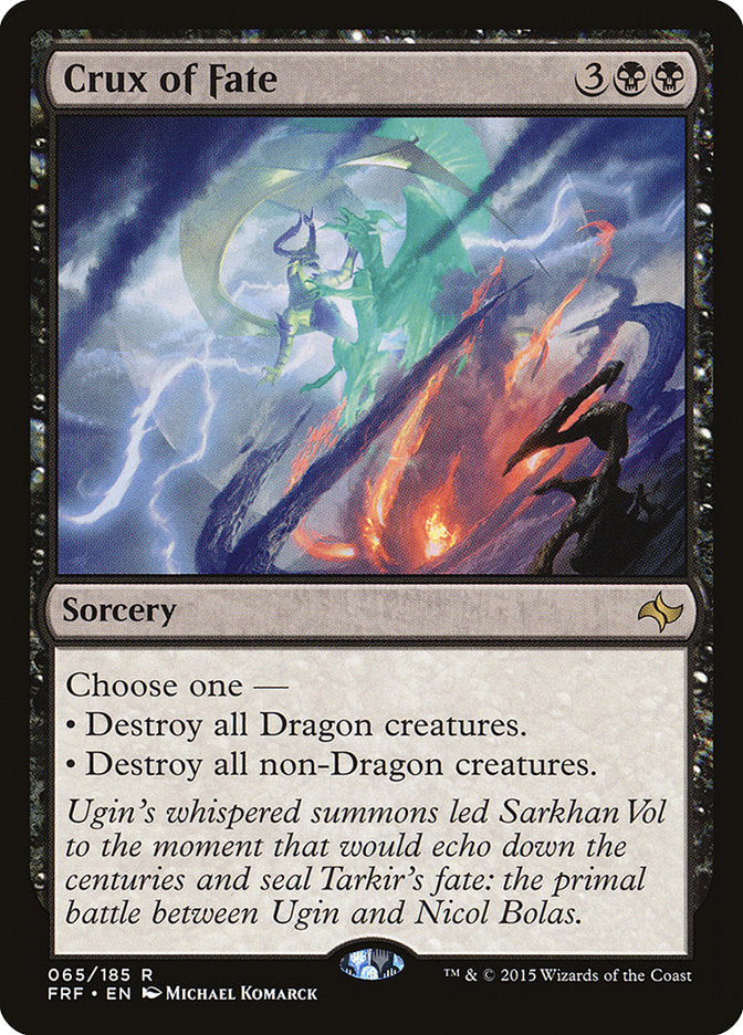 Crux of Fate [Fate Reforged] | Webway Games