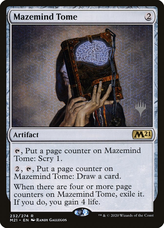 Mazemind Tome (Promo Pack) [Core Set 2021 Promos] | Webway Games