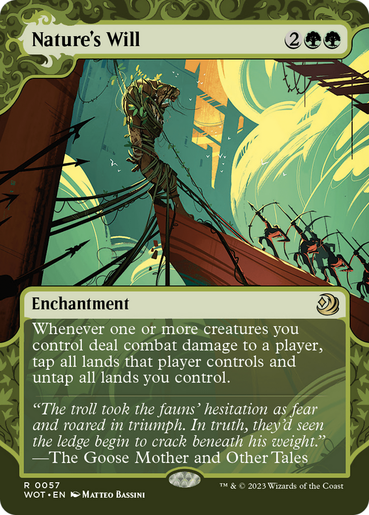 Nature's Will [Wilds of Eldraine: Enchanting Tales] | Webway Games