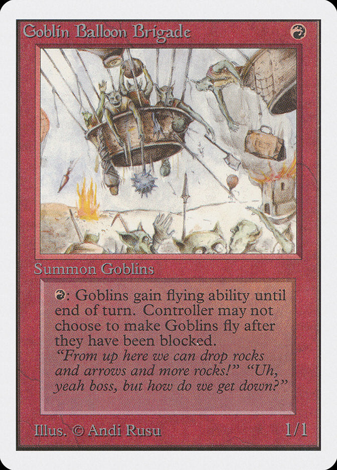 Goblin Balloon Brigade [Unlimited Edition] | Webway Games
