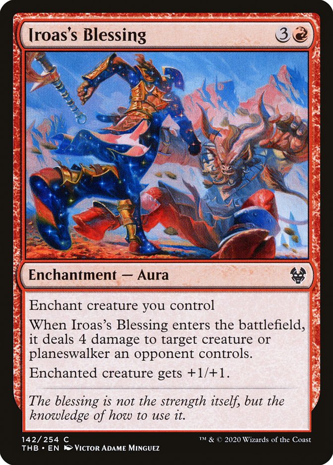 Iroas's Blessing [Theros Beyond Death] | Webway Games