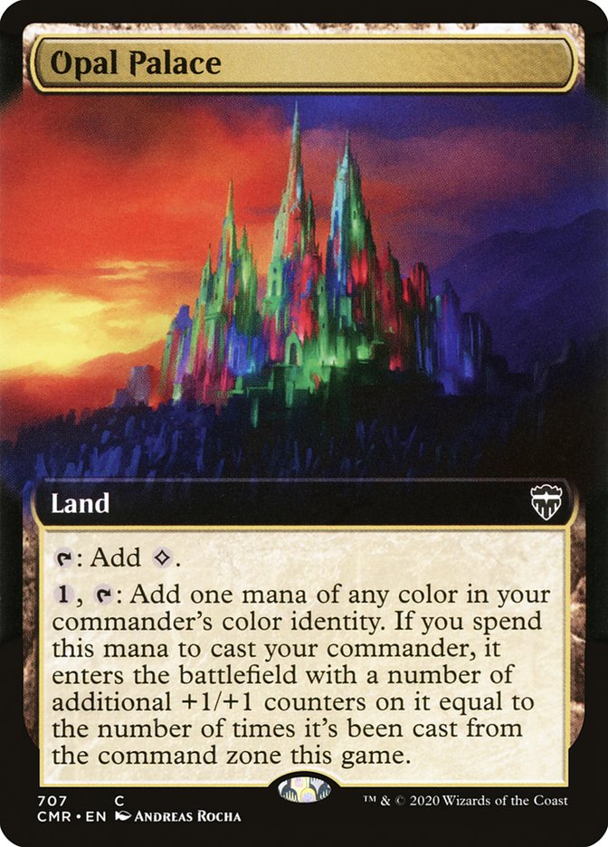 Opal Palace (Extended Art) [Commander Legends] | Webway Games