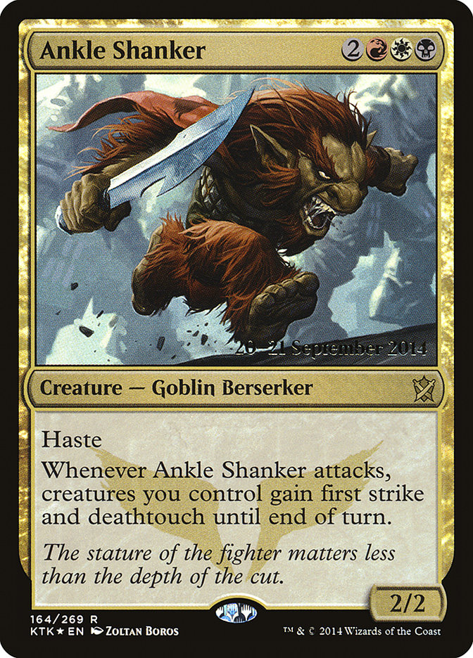 Ankle Shanker  (Prerelease) [Khans of Tarkir Prerelease Promos] | Webway Games