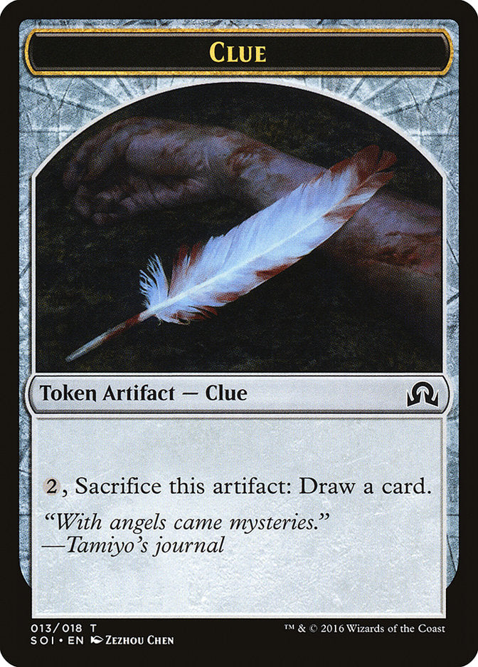Clue (013/018) [Shadows over Innistrad Tokens] | Webway Games