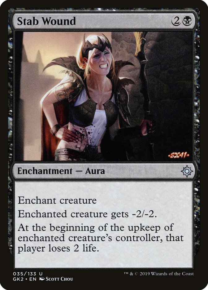 Stab Wound [Ravnica Allegiance Guild Kit] | Webway Games