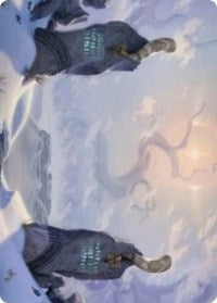 Snow-Covered Plains (276) Art Card [Kaldheim: Art Series] | Webway Games