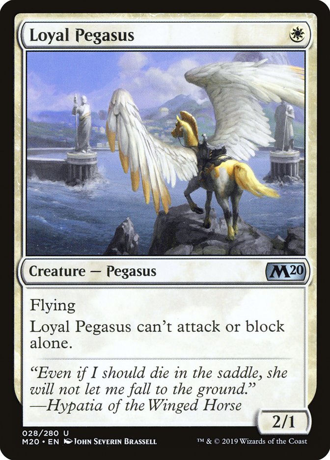 Loyal Pegasus [Core Set 2020] | Webway Games