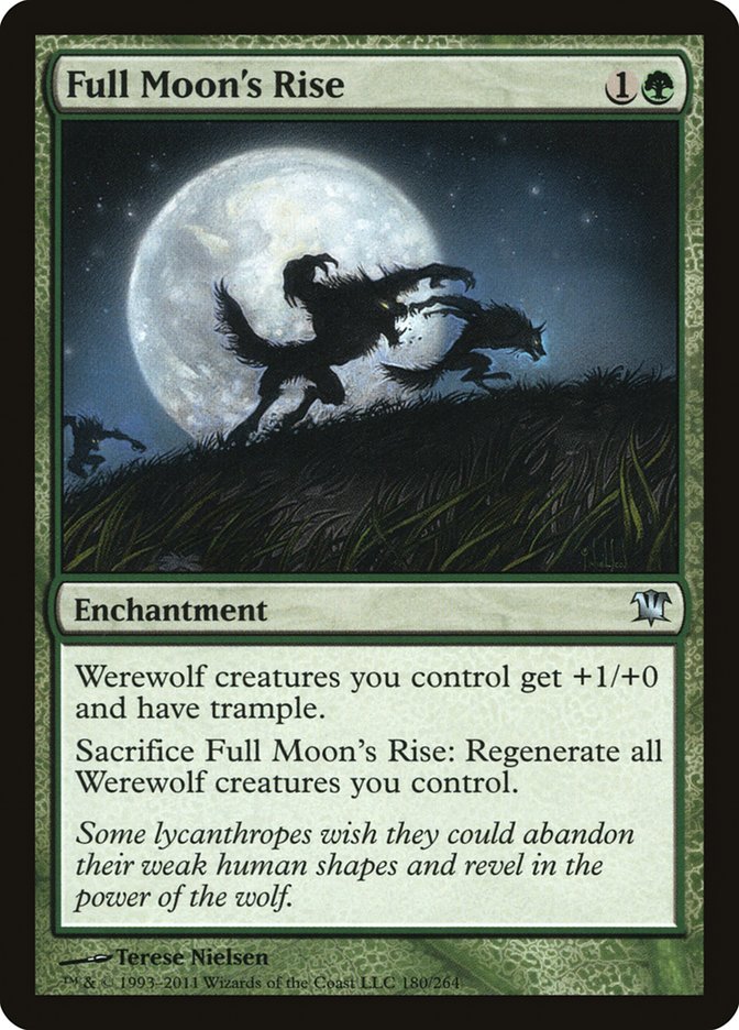 Full Moon's Rise [Innistrad] | Webway Games