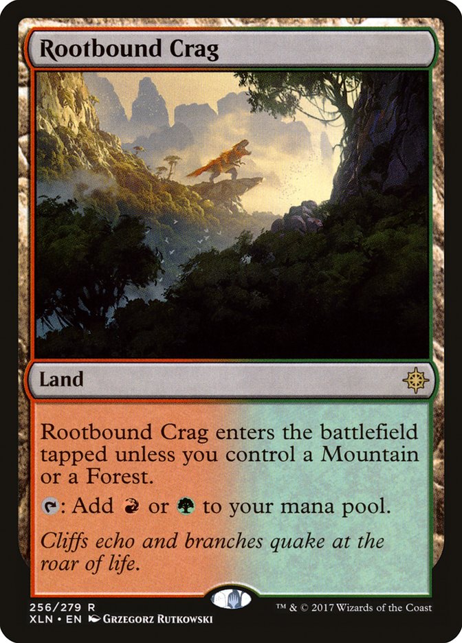 Rootbound Crag [Ixalan] | Webway Games