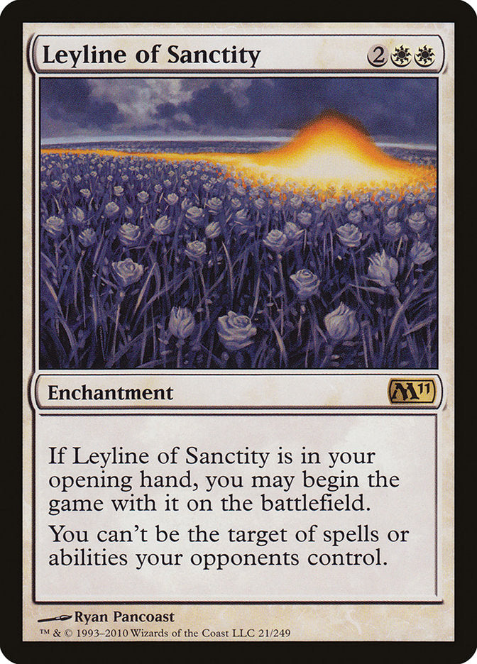Leyline of Sanctity [Magic 2011] | Webway Games
