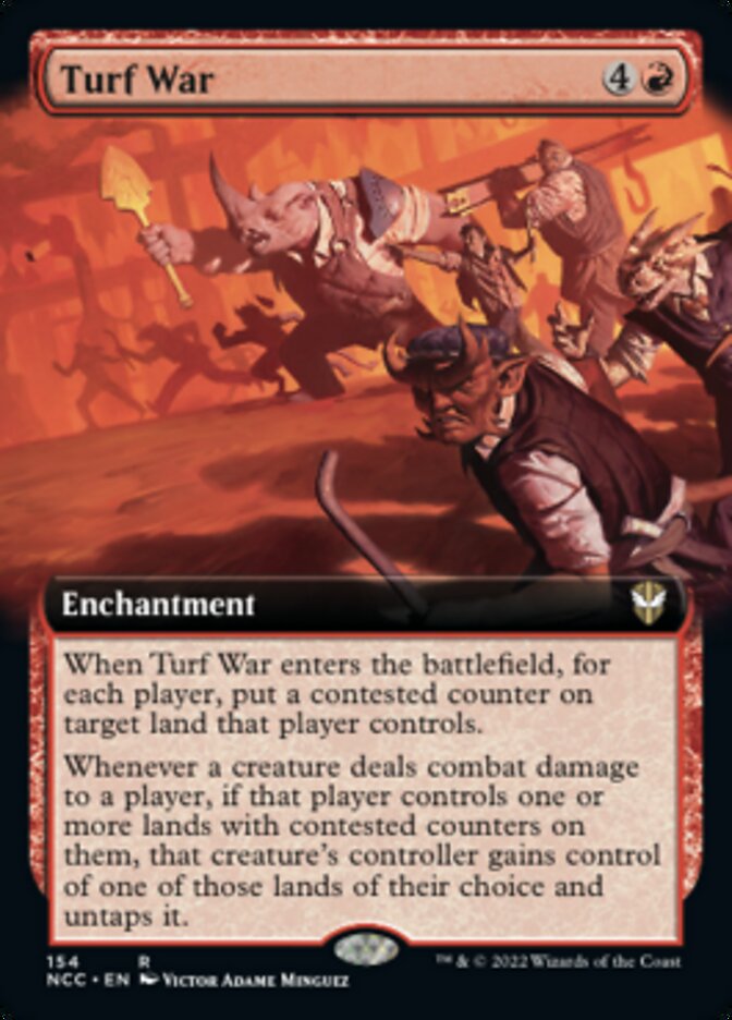 Turf War (Extended Art) [Streets of New Capenna Commander] | Webway Games