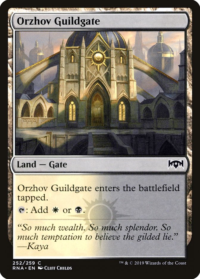 Orzhov Guildgate (252/259) [Ravnica Allegiance] | Webway Games