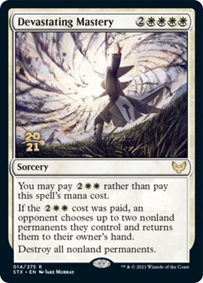 Devastating Mastery [Strixhaven: School of Mages Prerelease Promos] | Webway Games