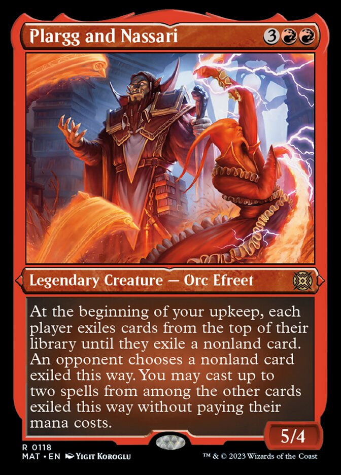 Plargg and Nassari (Foil Etched) [March of the Machine: The Aftermath] | Webway Games