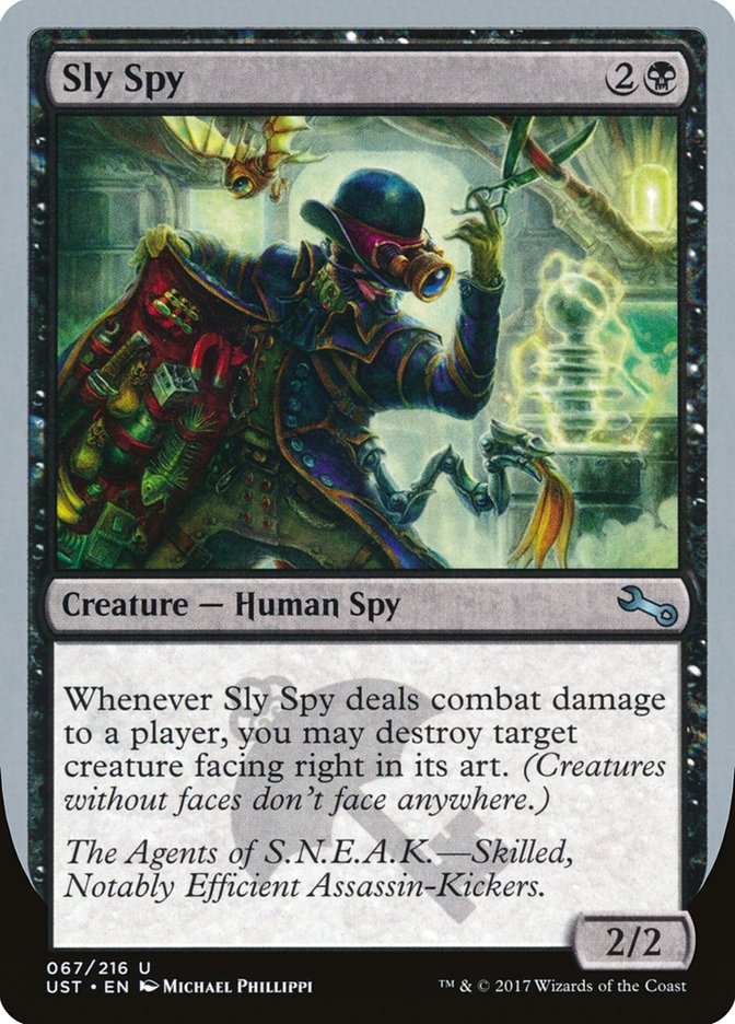 Sly Spy ("Skilled, Notably Efficient Assassin-Kickers") [Unstable] | Webway Games
